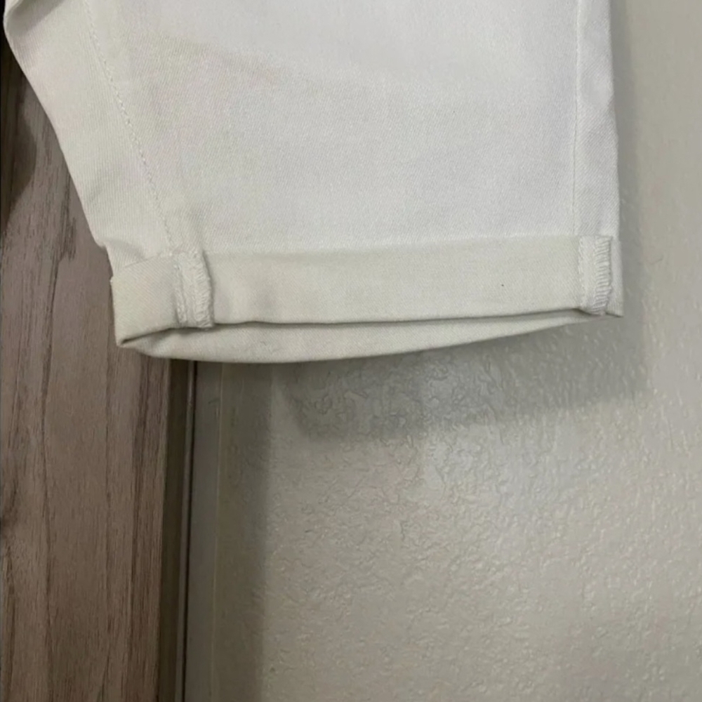 White Denim Shorts - Picture 4 of 6